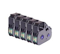 EHxCUF 5 20pcs Ink Cartridge Compatible With Printer Mk2600 Mk2500 Mk2100 Mk2000 Mk1500 Mk1100 Mark 1 Pro M-11C M-1STD LB-200BK MK-RS100B PT-200BK(5pcs)