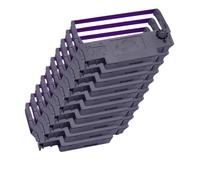 EHxCUF Compatible Ink Printing Ribbon For ERC30 ERC34 ERC38 Use With TM-U220PD U230 U210A TM-U370 U300C M188B M188D Printer(10 pcs Purple)
