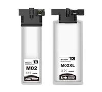 EHxCUF Ink Bag 100ml 190ml MO2 MO2XL Compatible With PRO M5299 PRO M5799 Printer Ink Cartridge(MO2XL 190ml)