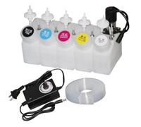 EHxCUF Ink Tank 250 1000 2000ml Compatible With Dtf Ciss For L1800 XP600 TX800 I3200 XP-15000 A3 White Ink Printers For Heat Transfer Dtf(Ciss without damper)