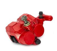 EHYSYN Brake Caliper Guide Sleeve Set Motorcycle Disc Front Brake Radial Caliper Brake Fit For Honda Ca250 Dd250 Storm Prince Apollo Kawasaki BSE(Red)