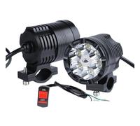 EHYSYN LED Motorcycle Headlights 6Inch Motorcycle LED Headlight Spotlight Moto Spotlight Additional LED Auxiliary Faro LED Moto Assemblie Lamp