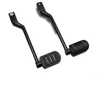 EHYSYN Metal Gear Shifter Shift Lever Motorcycle Heel Toe Shifter Fit for Harley Davidson Softail Springer Electra Glide Road King Fat Boy FLHX FLS Street CVO Heel Toe Shifter Levers(Black Set)