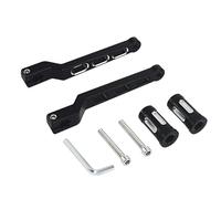 EHYSYN Metal Gear Shifter Shift Lever Motorcycles Gear Shift Levers Parts Fit for Harley Davidson FL Softail Electra Street Tri Glide Ultra Classic Road King Heel Toe Shifter Levers(Black)