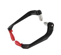 EHYSYN Motorcycle Brake Protector Motorcycle Handlebar Brake Clutch Lever Hand Guard Protector Gear Modification Accessories Handguard Shield(Red)