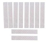 EHZBRCN 200Pcs Acupunctures Beads Auricular Ear Sticker Massage Ear Acupunctures Patches Clear Disposables Sticker Easy Use Disposable Auricular Massager