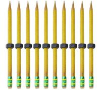 EHZBRCN Threaded Pencil With Sliding Nut, Focus Supports For Students, Quiet Threaded Pencils, Rotating Nut Pencil, Classroom Writing Tool, For School