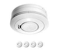 Ei Electronics Ei650 10-Year Smoke Alarm, White, Pack of 10, white, Ei650 4er set, 3 voltsV