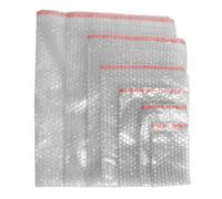 ei-packaging 500 Plain Bubble Wrap Bags Pouches 130mm x 180mm (BP02) 5" x 7"
