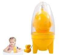 Ei - Tragbare manuelle Egg Shaker,Egg White And Dotter Mixer mit Schneidemaschine und Kordelzug für die Herstellung von hartgekochten goldenen Eiern.