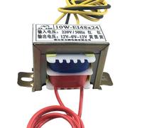 EI type 10W 220V to 6V/9V/12V/15V/18V/24V power amplifier power supply(Dual outputt 6V)