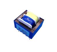 EI28 1.2W .2VA AC 220V To 9V 12V PCB Board 20mm 10mm Pitch 4 Pin Core Single Phase Transformer(2Pieces 9V)