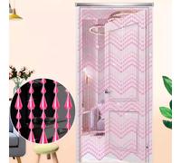 Eiauiuo Beaded Curtain, Crystal Acrylic Door And Window Curtain, Decorative String Curtain For Living Room, Bedroom & Room Divider, Elegant Home Decor Privacy Curtain For Doors & Windows(80x180cm(26 S