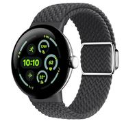 Eiavike Braided Magnetic Band Compatible with Google Pixel Watch 1/2/3 41mm 45mm, [Upgraded Magnets do not fall off] Adjustable Stretchy Nylon Strap for Pixel Watch Wristbands Women Men