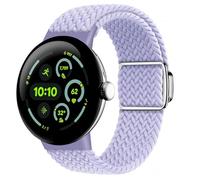 Eiavike Braided Magnetic Band Compatible with Google Pixel Watch 3 (45mm), [Upgraded Magnets do not fall off] Adjustable Stretchy Nylon Strap for Pixel Watch 3 45mm Wristbands Women Men