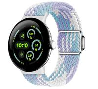 Eiavike Braided Magnetic Band Compatible with Google Pixel Watch 3 (45mm), [Upgraded Magnets do not fall off] Adjustable Stretchy Nylon Strap for Pixel Watch 3 45mm Wristbands Women Men
