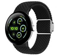 Eiavike Braided Magnetic Band Compatible with Google Pixel Watch 3 (45mm), [Upgraded Magnets do not fall off] Adjustable Stretchy Nylon Strap for Pixel Watch 3 45mm Wristbands Women Men