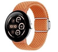 Eiavike Braided Magnetic Band Compatible with Google Pixel Watch 3 (45mm), [Upgraded Magnets do not fall off] Adjustable Stretchy Nylon Strap for Pixel Watch 3 45mm Wristbands Women Men
