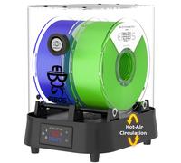 EIBOS Official 3D Printer Filament Dryer with Fan, Cyclops with Filament Dry Box 2 Rolls, Temperature up to 158°F (70°C), Humidity Sensor, Infinite Timer, Compatible with 0.07 inch (1.75 mm), 0.1 inch