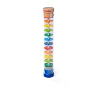 Eichhorn 100003446 Rainmaker Made of Solid Wood, Plastic Tube with Metal Balls, 32 x 5 cm