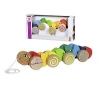 Eichhorn 100003447 Caterpillar with Movement, 32 cm Long, Beech Wood