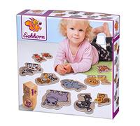 Eichhorn 100005206 EH Animal Puzzle, 16 Pieces, Colourful