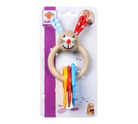 Eichhorn 100017035 Teething Ring Multi-Coloured