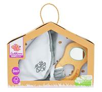 Eichhorn - Baby Pure grasping toy with comforter - made from FSC 100% certified beech wood, sustainable wooden toy, with mirror, BPA suitable for children from the first months of life