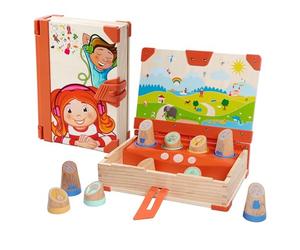 Eichhorn - LiLUMi - Your Interactive Audiobook, 108 Stories, Determine Your Own Story History without Internet/Download, Made of Wood, with Battery, from 3 Years