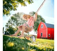 Eichhorn Outdoor Wooden Plank Swing Kids Children Garden Activity Toy Boys Girls