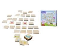 Eichhorn - Peppa Pig Picture Memo Game, 40 Stones with 20 Designs, Promotes Concentration and Memory, 4 x 4 cm, 100% FSC Certified Lime Plywood, from 4 Years