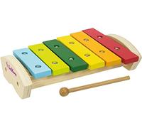 Eichhorn Toy Xylophone for Kids | Childrens Multicolour Xylophone comes with drumstick and with 6 Colourful Wooden notes | For Ages 2+