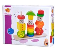 Eichhorn Wooden Figures Jigsaw Puzzle, 20 Pieces, 3 Pegs with Plug-In Pieces, Be