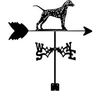 EICOFF Garden Wrought Iron Weathervane for Garden Matador Dalmatians Hummingbird, Wind Direction Indicator Outdoor Metal Bracket Garden Wrought Iron Garden Wrought Iron Weathervane for Ga