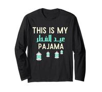 Eid Al-Fitr 2026 Shirt - This is My Eid Al-Fitr Pajama Long Sleeve T-Shirt