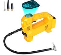 EID Battery Compressor Wireless Inflator for De-Walt 20V/18V/60V Li-ion Battery,Electric Air Pump,150PSI Portable Air Compressor with LED Digital Pressure Indicator for Car, Motorcycle, Bicycle Balls
