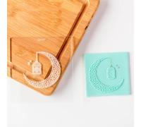 Eid Festival Fondant Cookie Stamp Plastic Biscuit Mold Dessert Cake Baking Mold for Family Gatherings Workshop