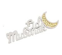 Eid Festival Letter Moon Display Riving Room or Office Decor Ramadan Home Decoration Party Supplies