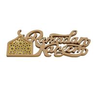 Eid Festival Letter Moon Display Riving Room or Office Decor Ramadan Home Decoration Party Supplies