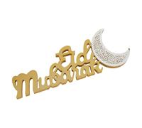 Eid Festival Letter Moon Display Riving Room or Office Decor Ramadan Home Decoration Party Supplies