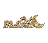 Eid Festival Letter Moon Display Riving Room or Office Decor Ramadan Home Decoration Party Supplies