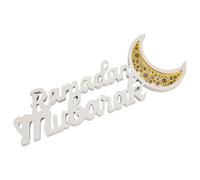 Eid Festival Letter Moon Display Riving Room or Office Decor Ramadan Home Decoration Party Supplies