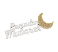 Eid Festival Letter Moon Display Riving Room or Office Decor Ramadan Home Decoration Party Supplies
