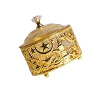 Eid Festivities Trays Eid Party Supplies Metal Candy Tray adds a touch of elegance to your holiday decor