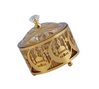 Eid Festivities Trays Eid Party Supplies Metal Candy Tray adds a touch of elegance to your holiday decor