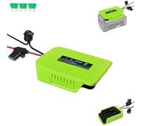 EID for Power Wheels Battery Adapter, Convert for Ryobi 40V Battery to Power DIY Ride On Truck, Robotics, RC Toys and Work Lights, with 14 Gauge Wire, 3pcs 30Amp Fuses and Switch