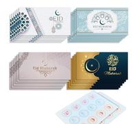 Eid Money Envelopes, 24Pcs Eid Money Wallets Money Envelopes for Cash Gifts, Eid Mubarak Money Envelopes, Eid Money Wallet Gift Envelopes for Money