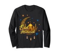 Eid Mubarak Happy Ramadan Islamic Holiday Islam Muslim Long Sleeve T-Shirt