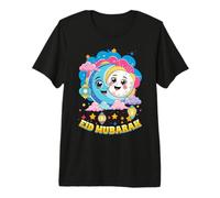 Eid Mubarak Happy Ramadan Islamic Holiday Muslim Kids Premium T-Shirt