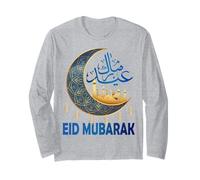 Eid Mubarak Kids Eid Clothes for Muslim Ramadan Eid al Fitr Long Sleeve T-Shirt